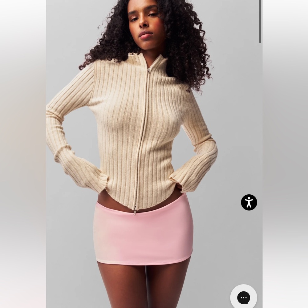 Danielle Guizio Pink Mini Skirt